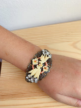 Load image into Gallery viewer, Vintage collection - Valentines Day  - Lovebirds - Adjustable bracelet
