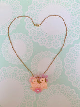 Load image into Gallery viewer, Vintage collection - Valentines Day  - Lovebirds singing - Necklace
