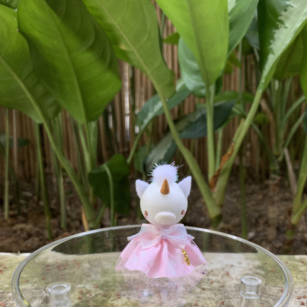 Wooden peg doll - Princess Uni