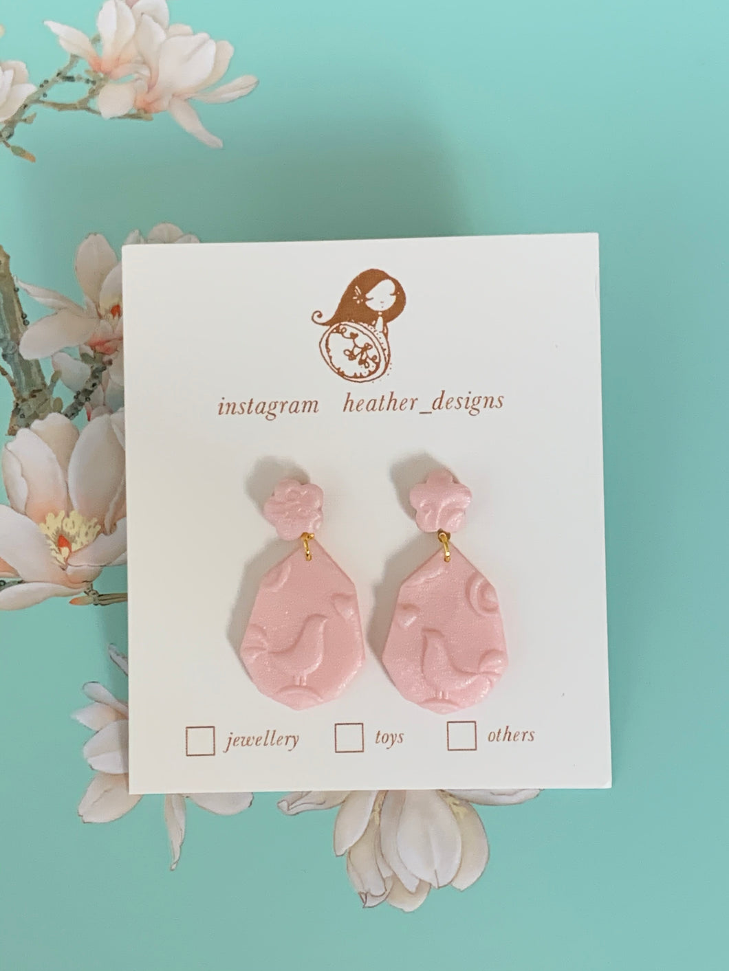 A little bit of love collection - Love birds - earrings