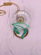 Load image into Gallery viewer, Dragon pendant - green
