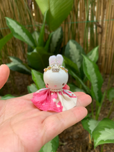 Load image into Gallery viewer, Wooden peg doll - Princess Bun Bun
